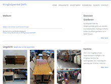 Tablet Screenshot of kringloopdelft.nl